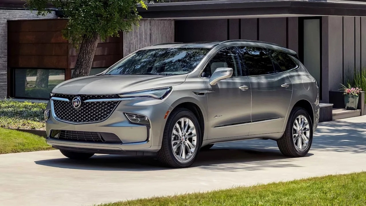A 2025 Buick Enclave In Moonstone Gray Metallic Exterior Paint (Credits Buick )