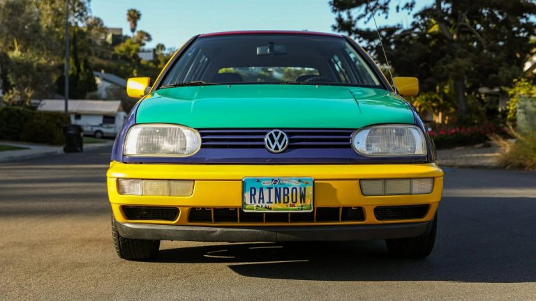 A Colorful Gem From VW's Quirky Past Presenting The 1996 Volkswagen Golf Harlequin