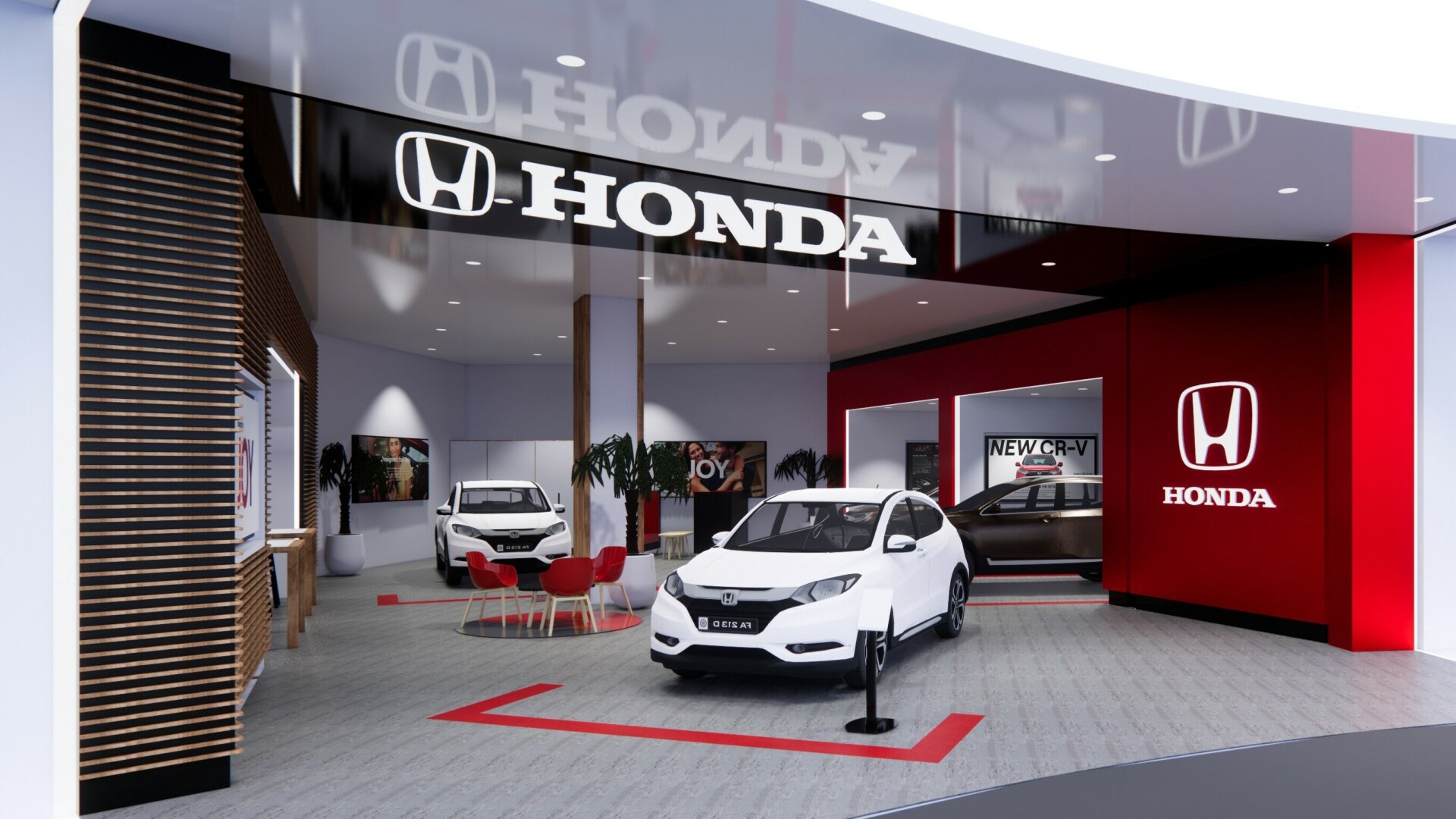 A Honda Retail Center In Moonee Ponds, Victoria, Australia (Credits)