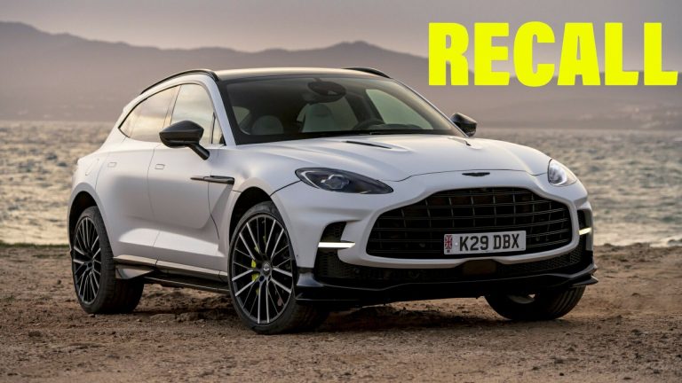 Aston Martin DBX Faces Second Recall In Two Days Over Fire Risk