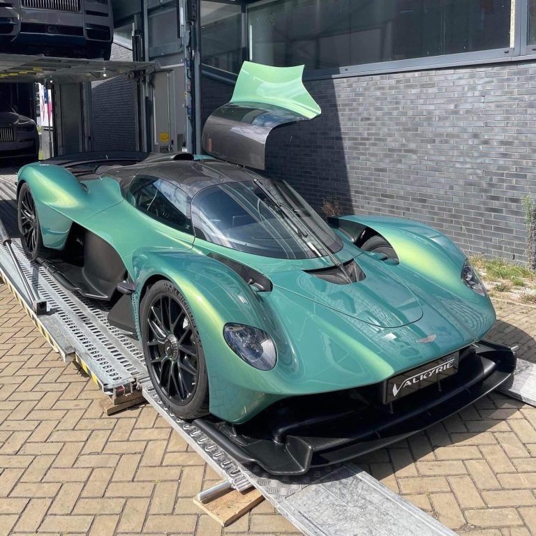 Aston Martin Valkyrie Luxury Hypercar Listing with Cryptocurrency