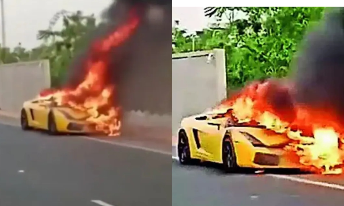 Car Salesman Sets Co-worker's Lamborghini on Fire Over Commission Dispute