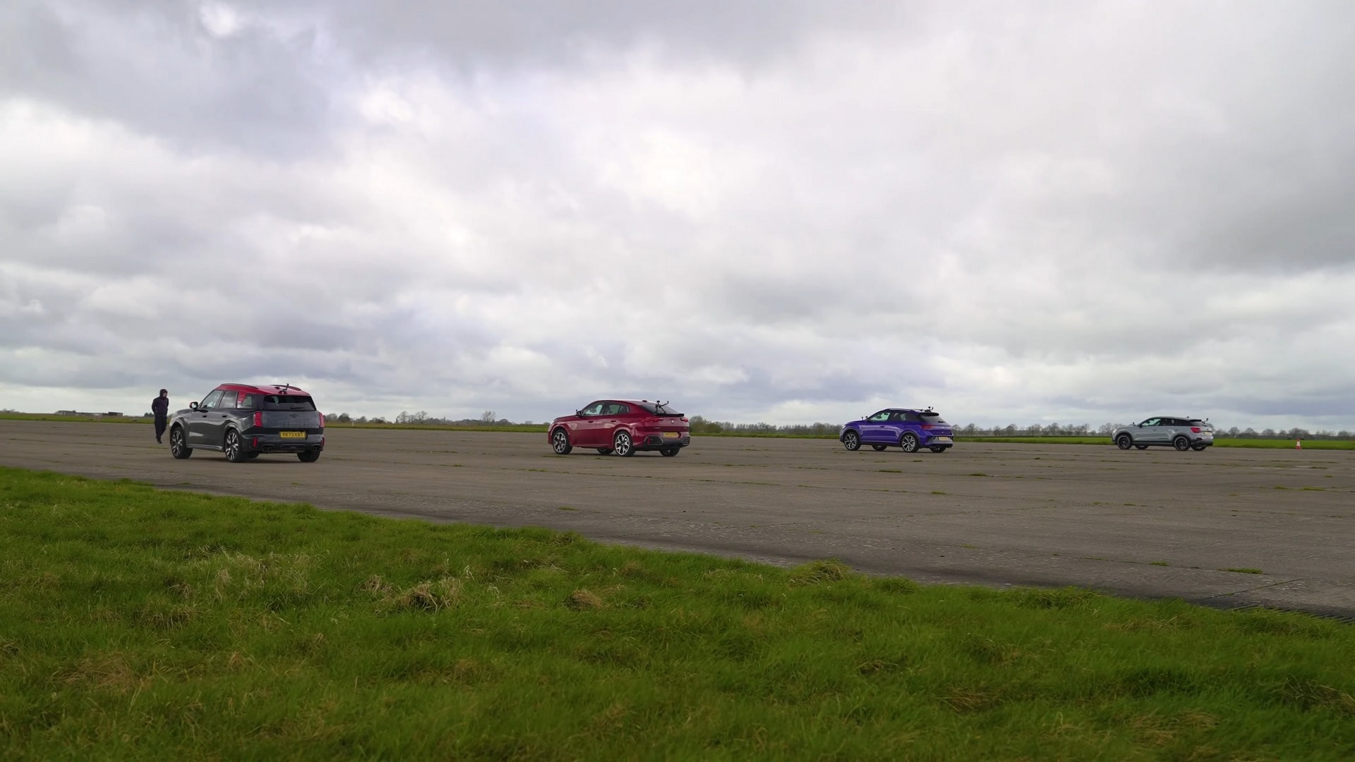 Crossover SUV Drag Race