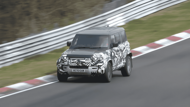 Defender OCTA A Rugged Challenger To The AMG G 63 Spotted Testing
