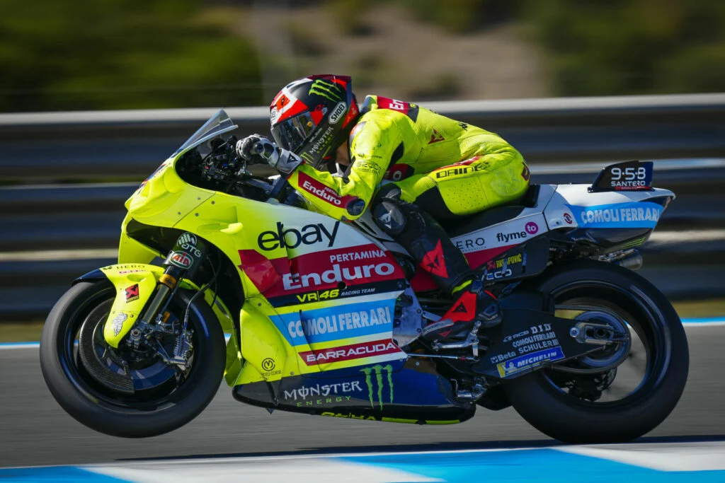 Di Giannantonio Leads in MotoGP Jerez Test, Yamaha Shows New M1