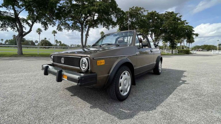 Discovering A Classic Bid On The 1984 VW Rabbit Convertible