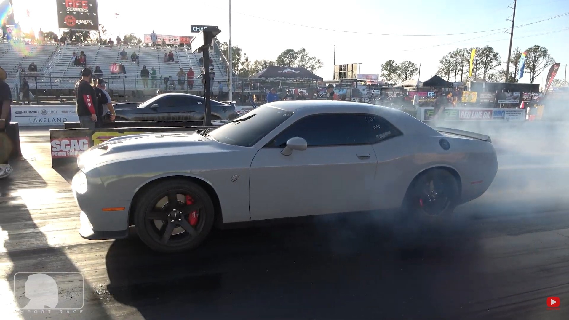Drag Racing Thrills Challenger vs. Mustangs at Street Car Takeover