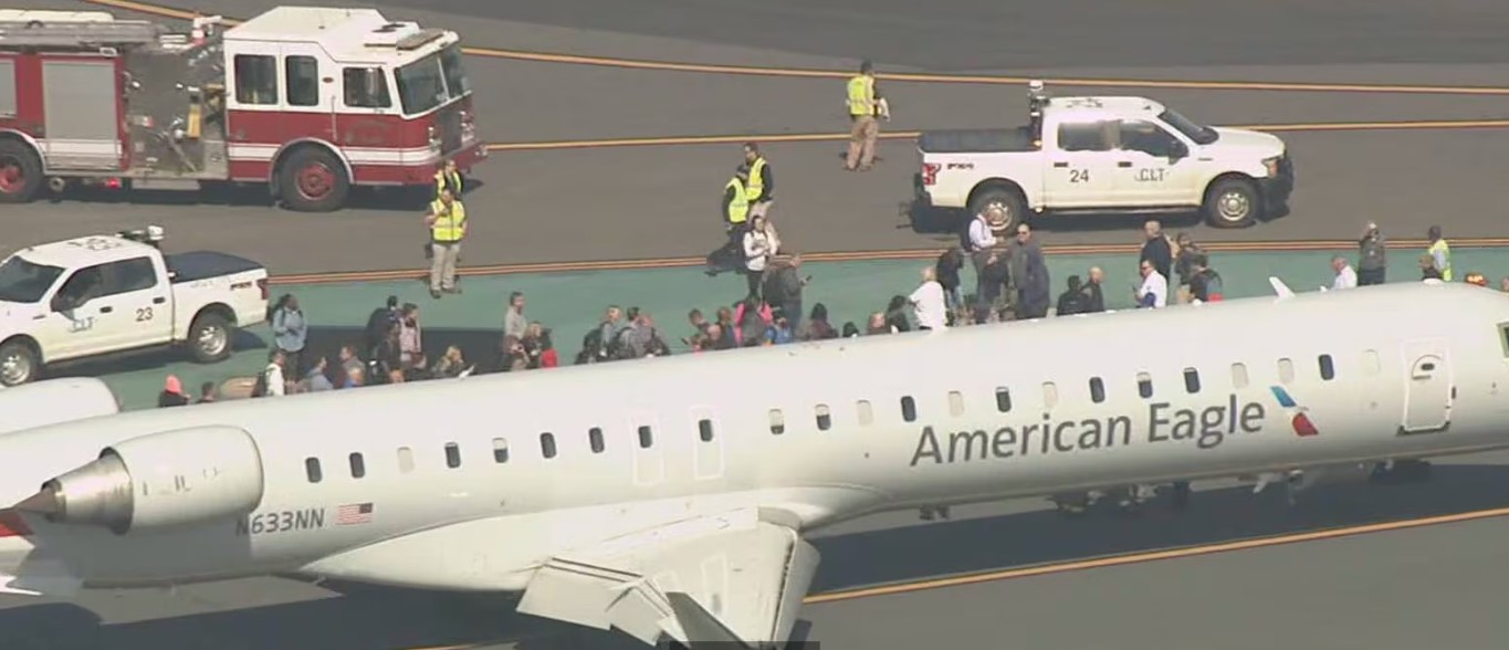 Emergency Landing at Charlotte Airport