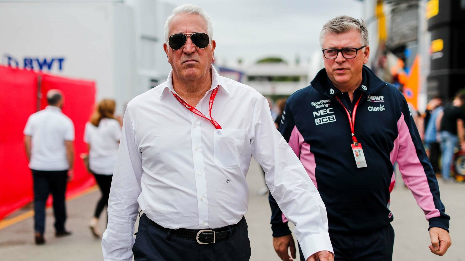Executive Chairman Lawrence Stroll (Left)(Credits Goodwood)