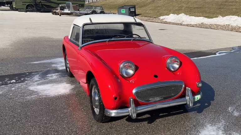First-Gen Austin-Healey Sprite Resurfaces in Impeccable Condition