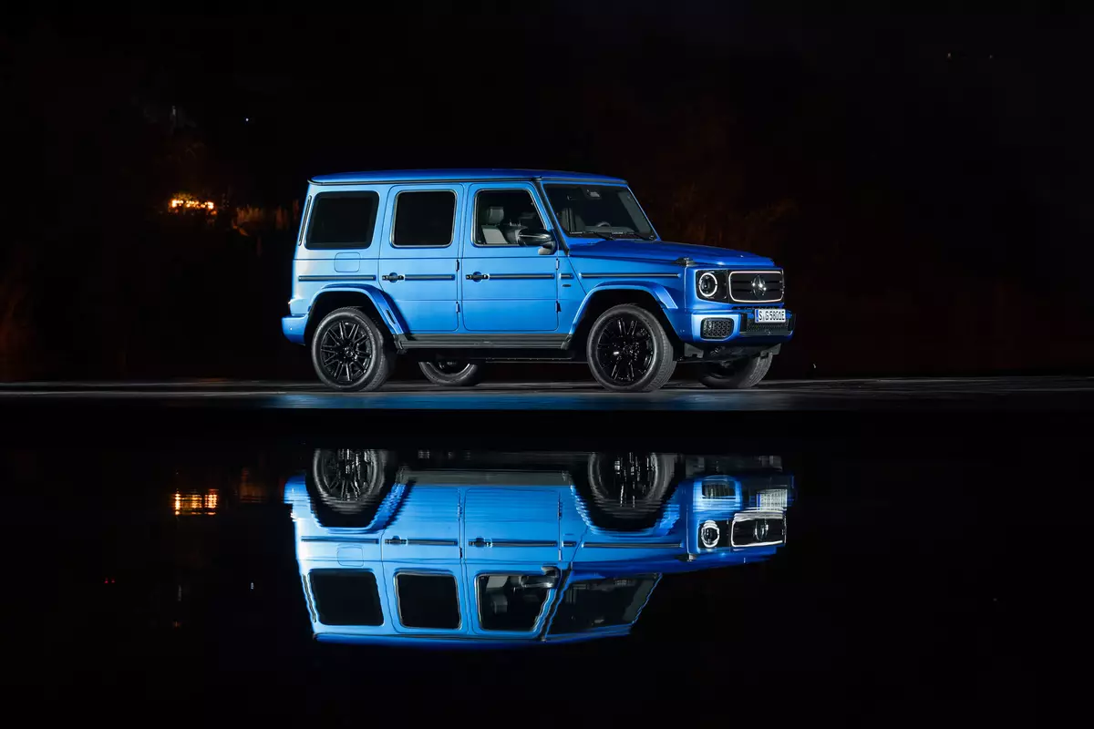 Introducing the First Electric G-Class: 2025 Mercedes-Benz G 580 with EQ Technology