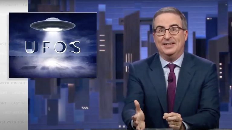 John Oliver Exposes U.S. Government's UFO Deception