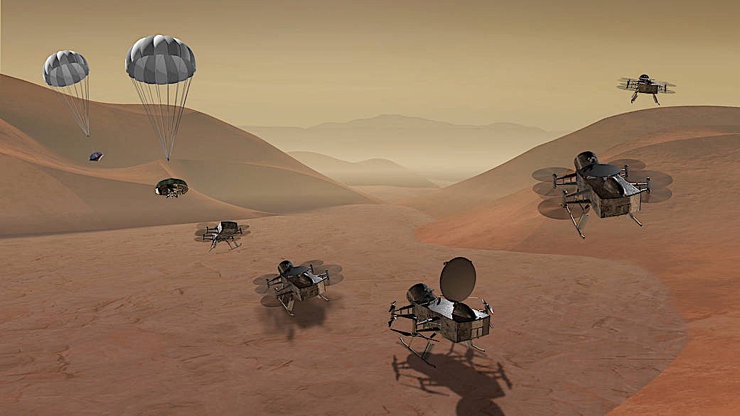 NASA's Titan Mission Dragonfly Expedition for Scientific Discovery