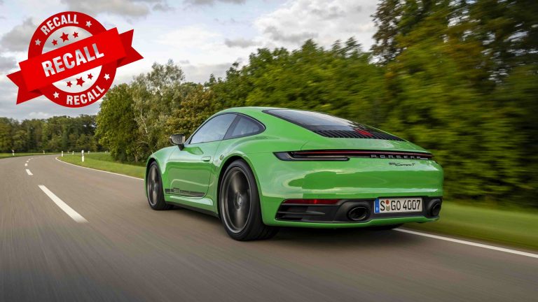 Porsche 911 Recall Addressing Potential Window Loosening Issue