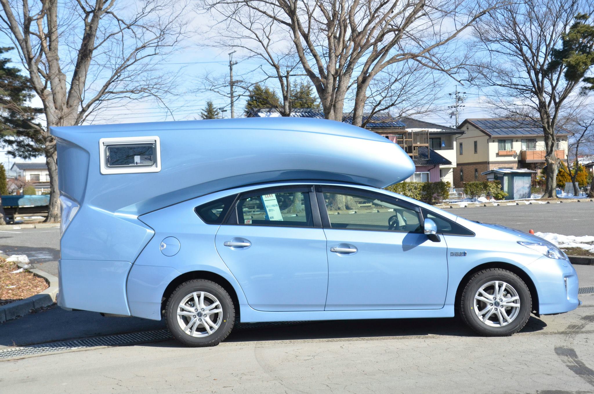 Prius Camper: Car-Taka's Innovative Travel Habitat - DAX Street