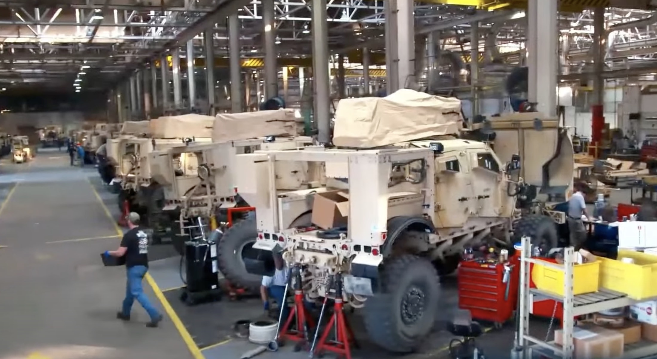 Red River Army Depot's HMMWV Production Process