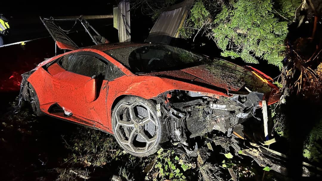 Teen Wrecks Lamborghini in Test Drive, Claiming to Be Old Enough to Drive