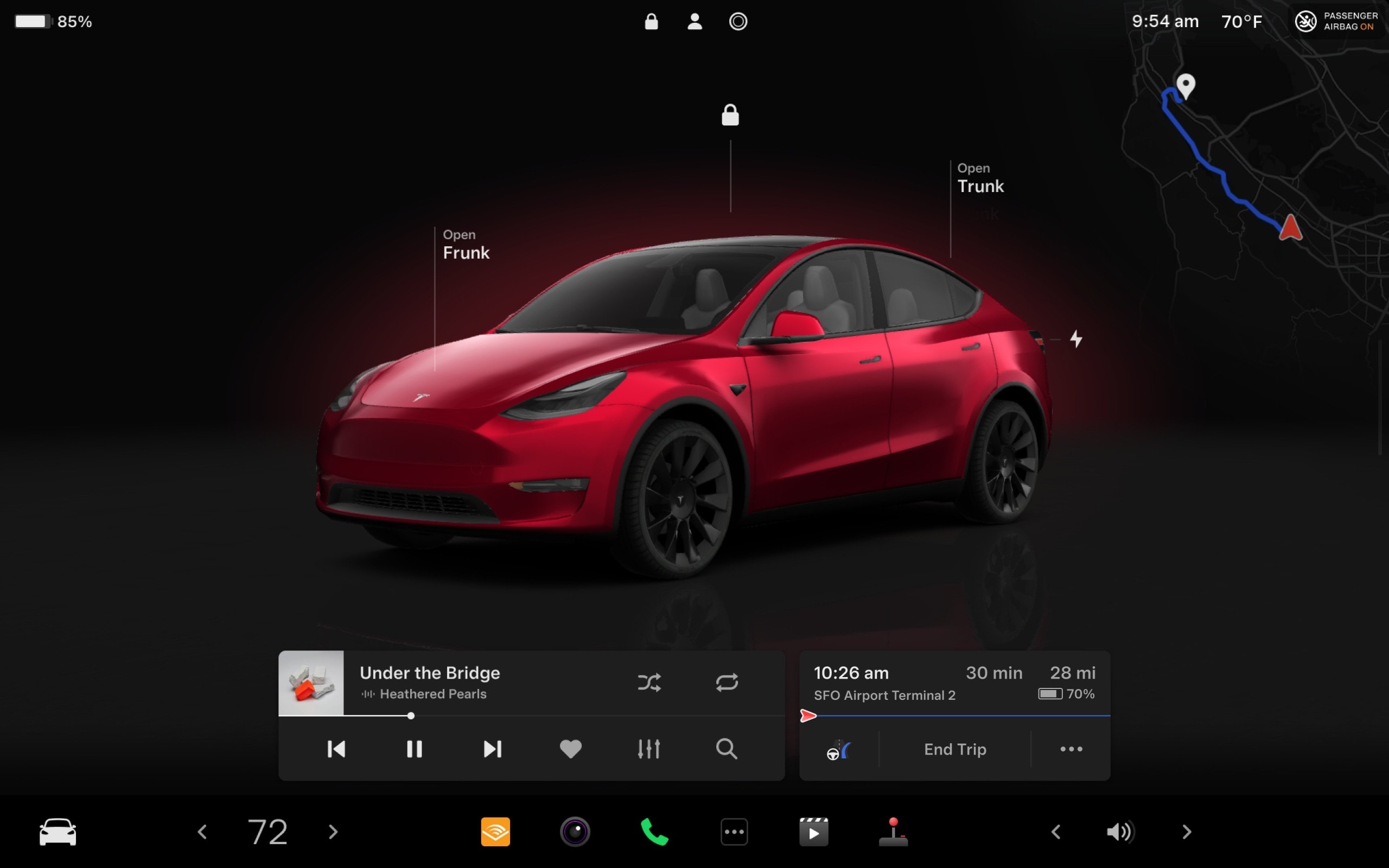 Tesla's V12 UI & Advanced Features