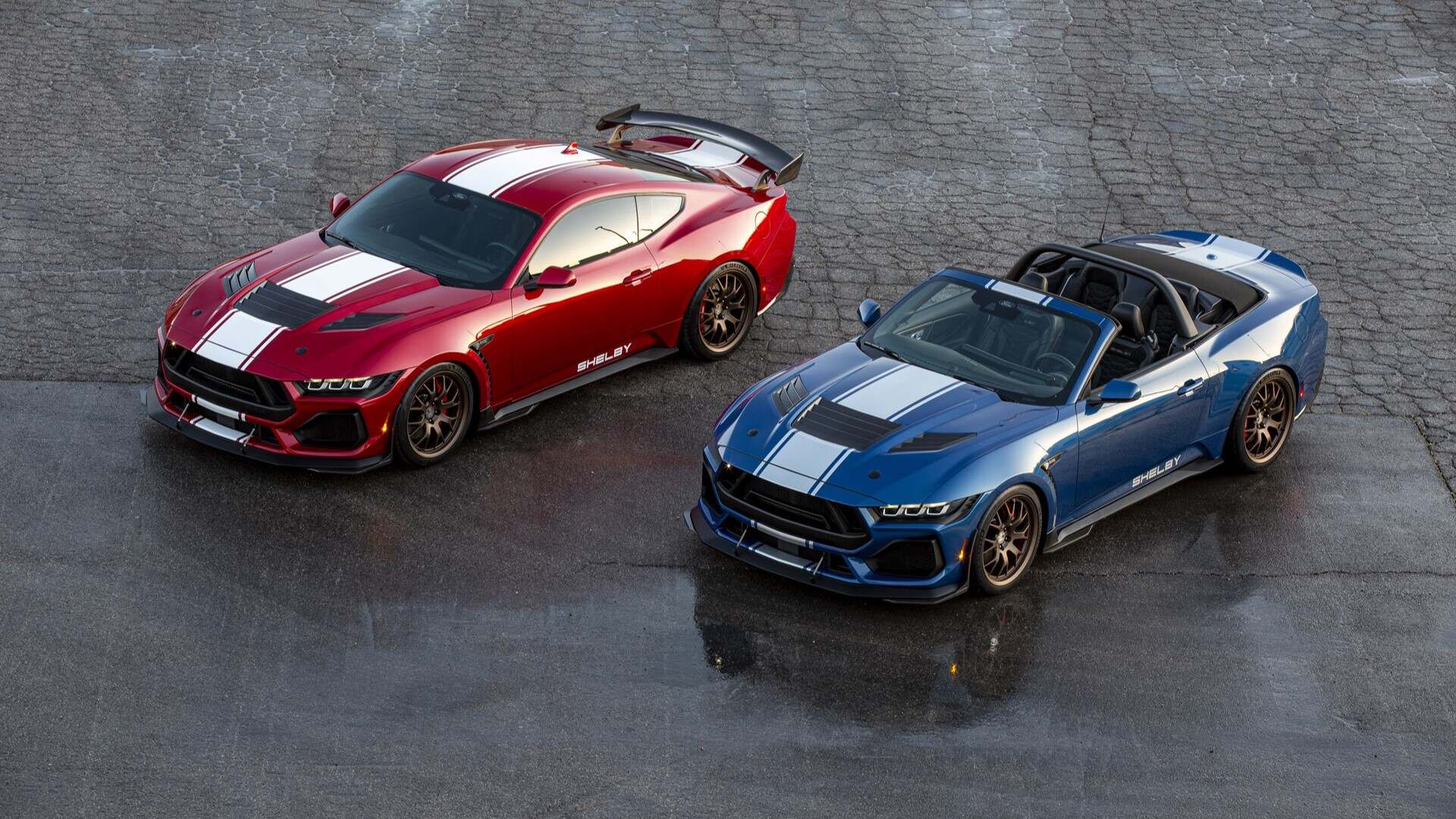 The 2024 Shelby Super Snake's Coupe And Convertible Variants (Credits Shelby News And Multimedia)