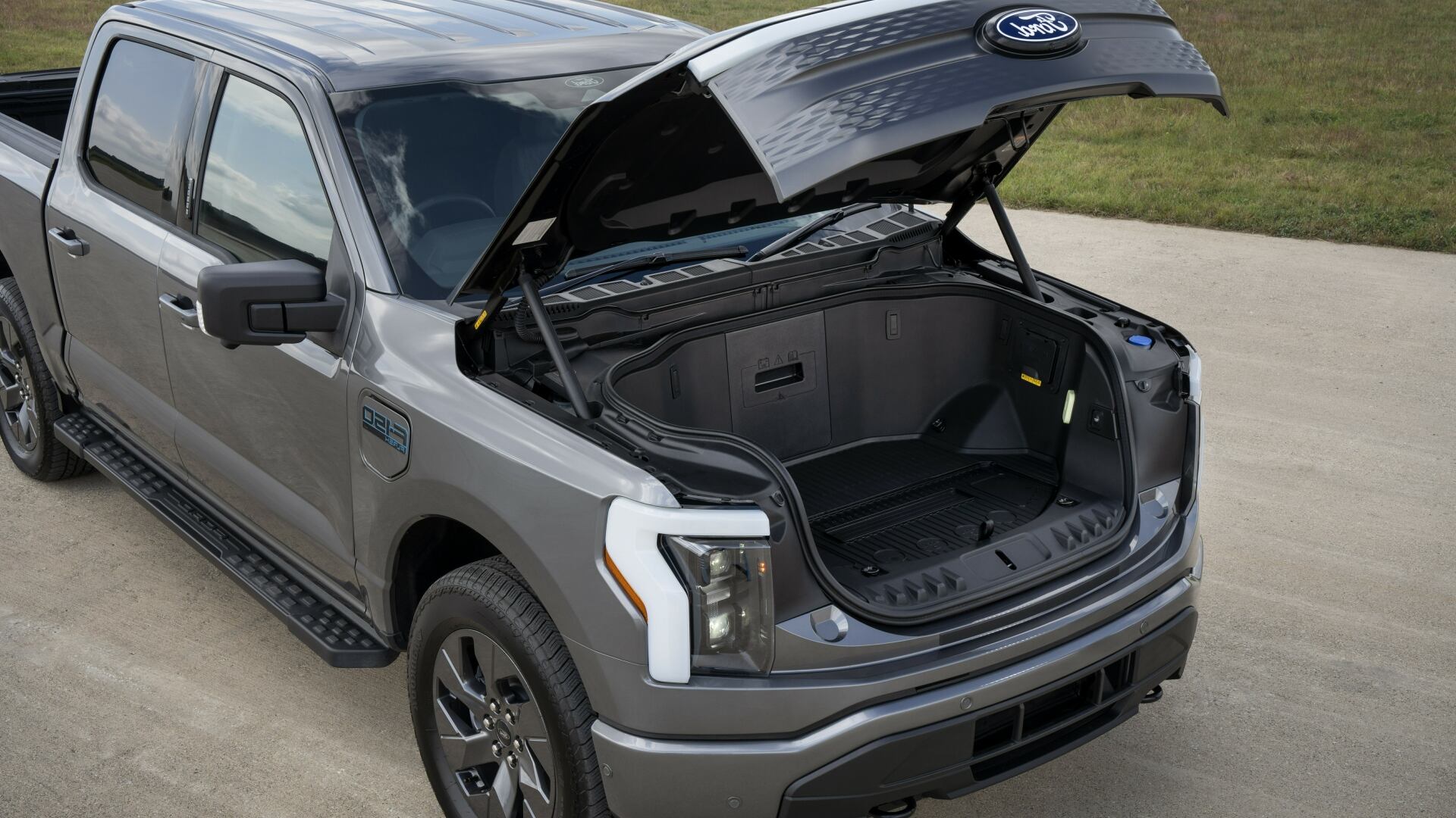 The Boot Space That Comes With A 2024 Ford F-150 Lightning (Credits Ford Newsroom USA)