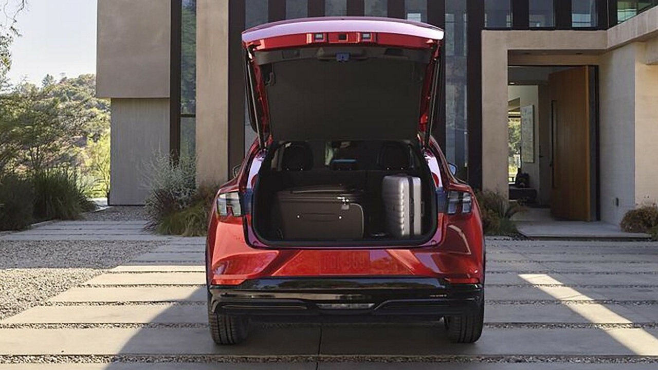 The Boot Space That Comes With A 2024 Ford Mustang Mach-E (Credits Ford)