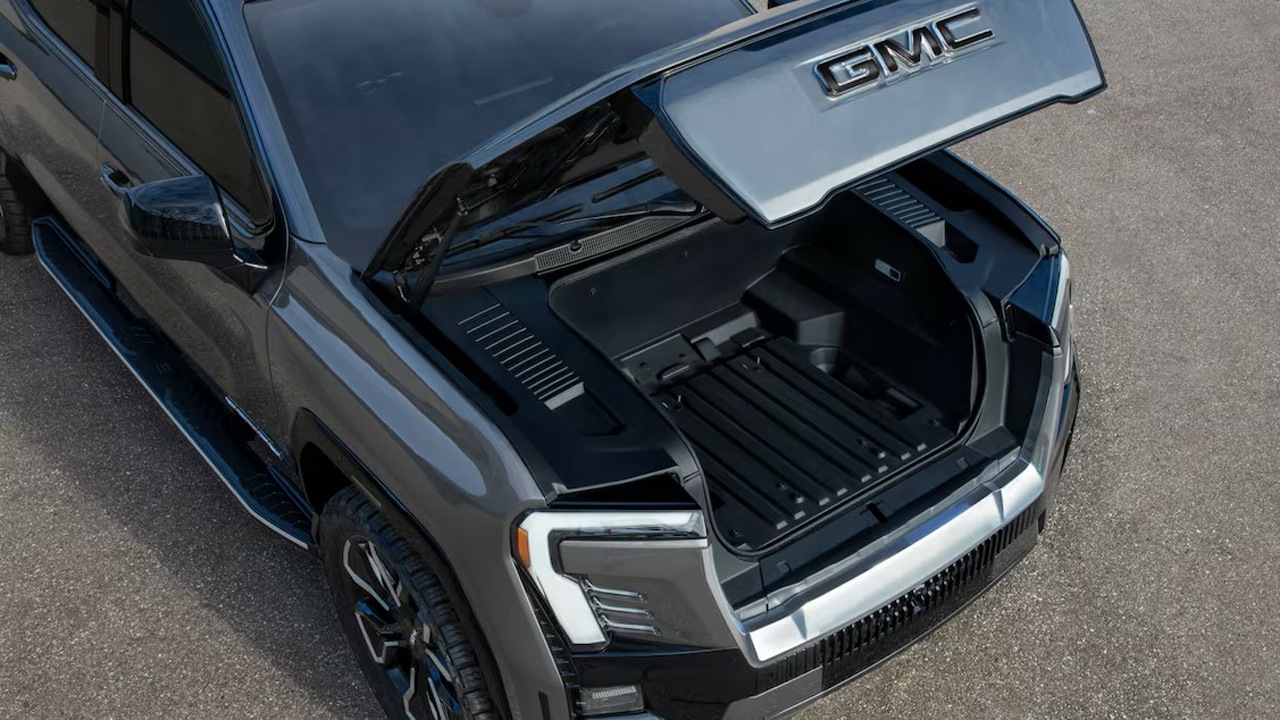 The Boot Space That Comes With The 2024 GMC Sierra EV (Credits GMC)