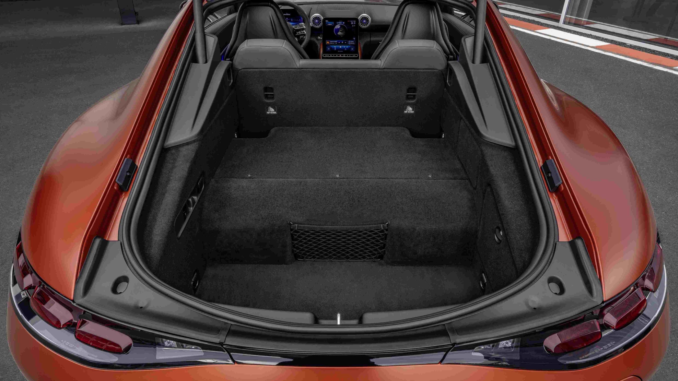 The Boot Space That Comes With The 2025 Mercedes-AMG GT63 S E Performance (Credits Mercedes-Benz Media)