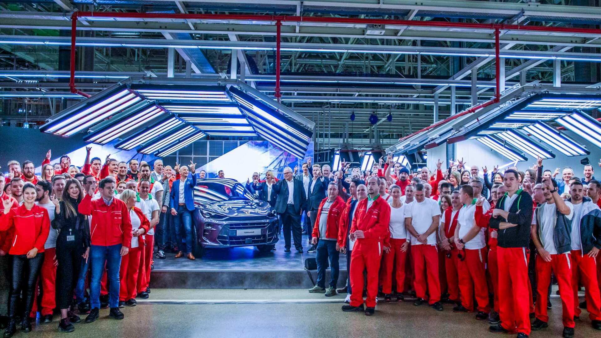 The Employees Who Will Be Involved In The Production Of The 2025 Cupra Terramar (Credits Cupra)