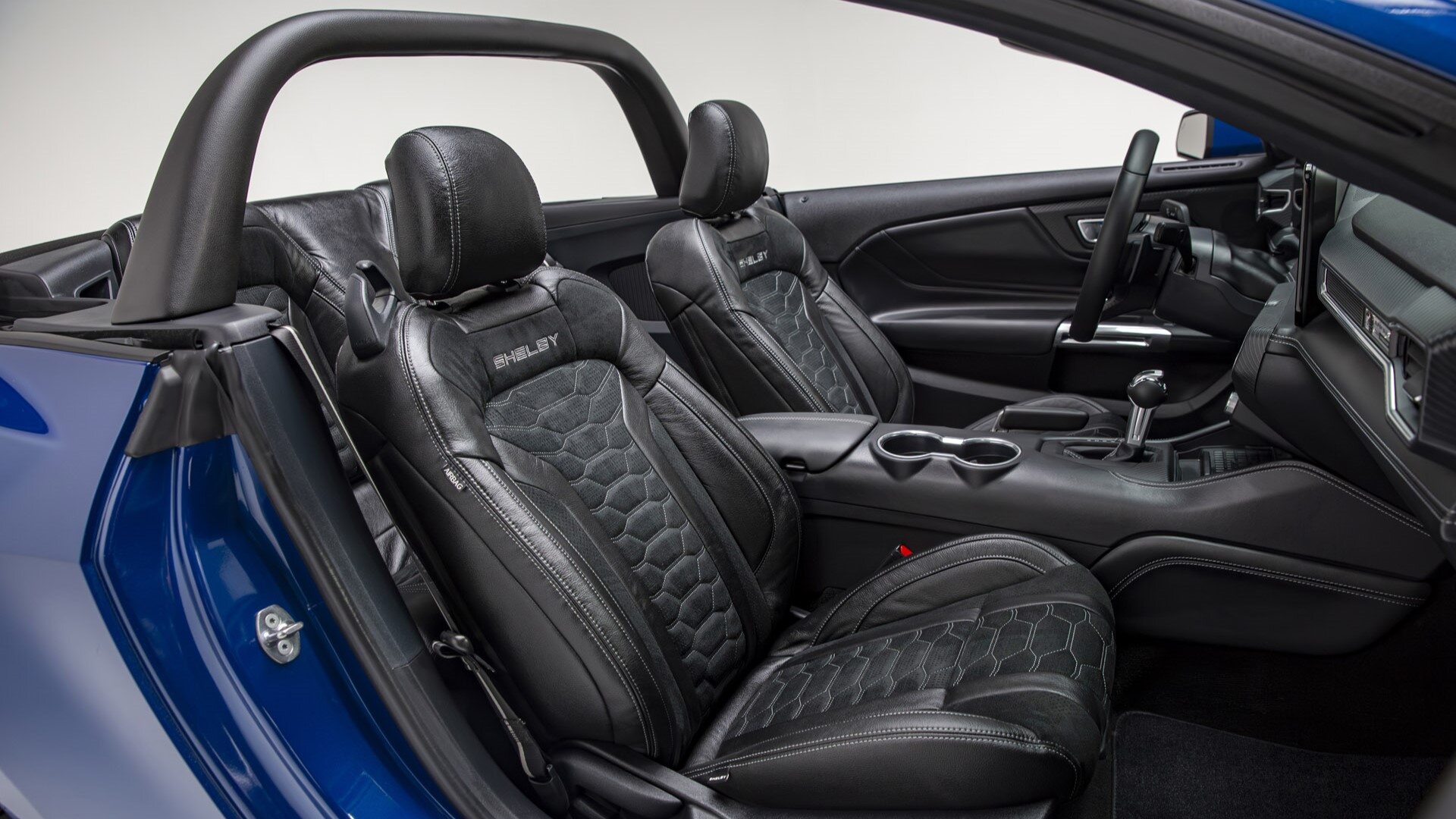 The Frint Seats And Steering Assembly Of 2024 Shelby Super Snake Convertible (Credits Shelby News And Multimedia)