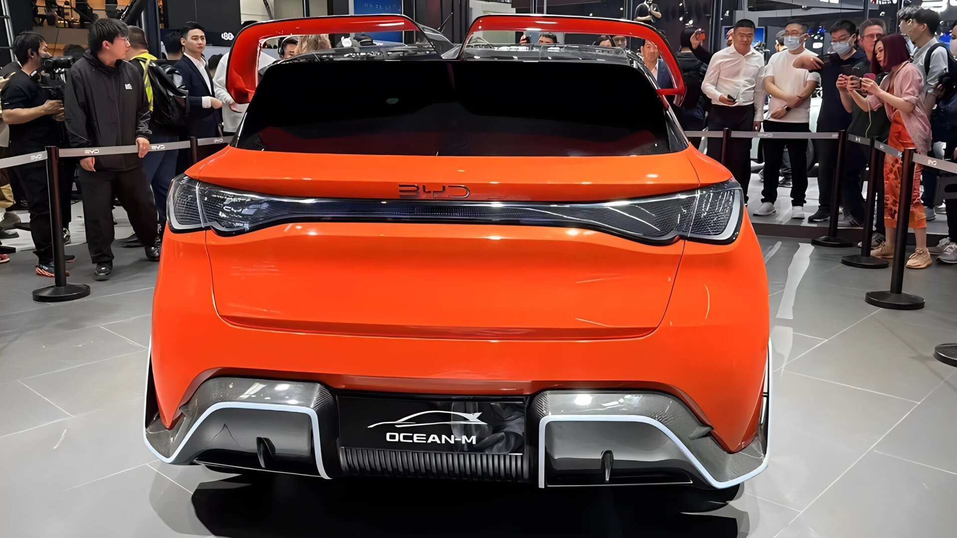 The Rear Profile Of The New BYD Ocean-M EV (Credits Autohome)