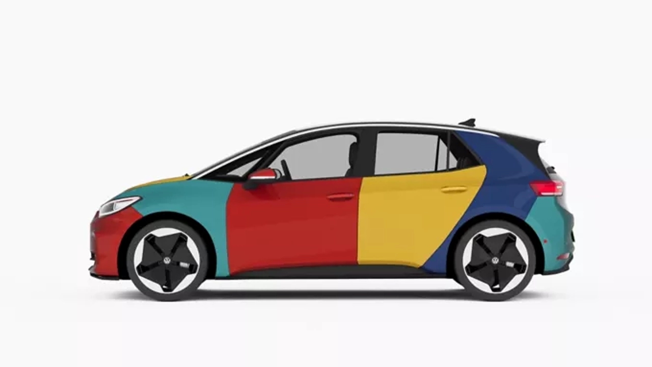 The Side Profile Of The New Volkswagen ID.3 Harlequin Edition (Credits Volkswagen)
