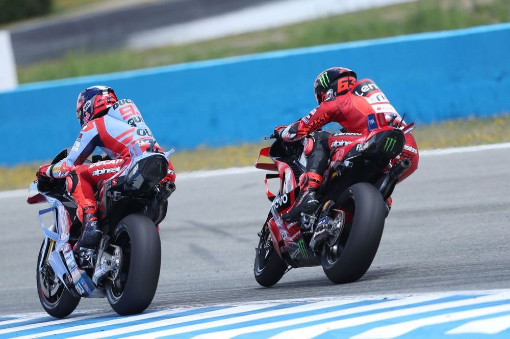 Bagnaia Defends Contact with Marquez as "Smart" Move in Jerez MotoGP Duel