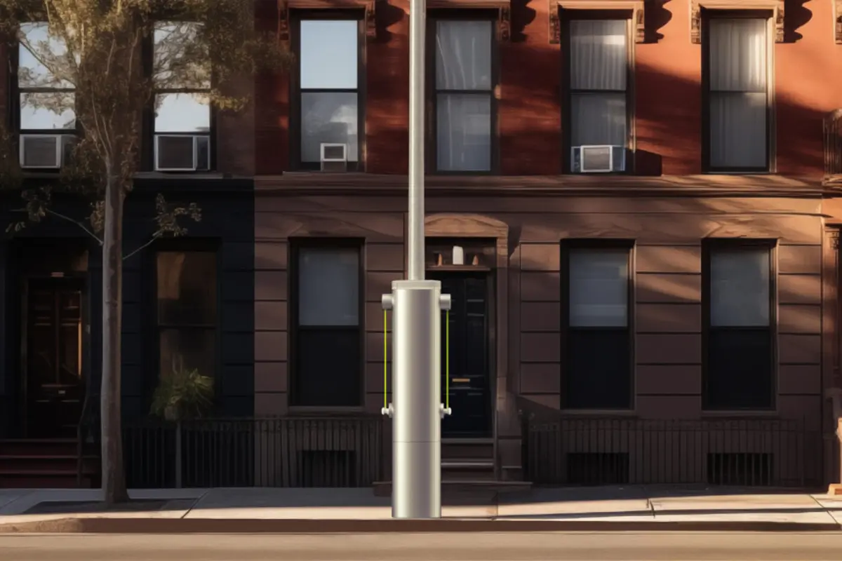 Innovative Device Converts Lamp Posts into Electric Vehicle Chargers