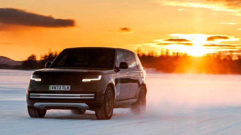 Range Rover Electric Prototypes Undergo Rigorous Winter Testing