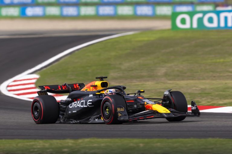 Verstappen Battles Wet Weather for Fourth Place Finish in China F1 Sprint