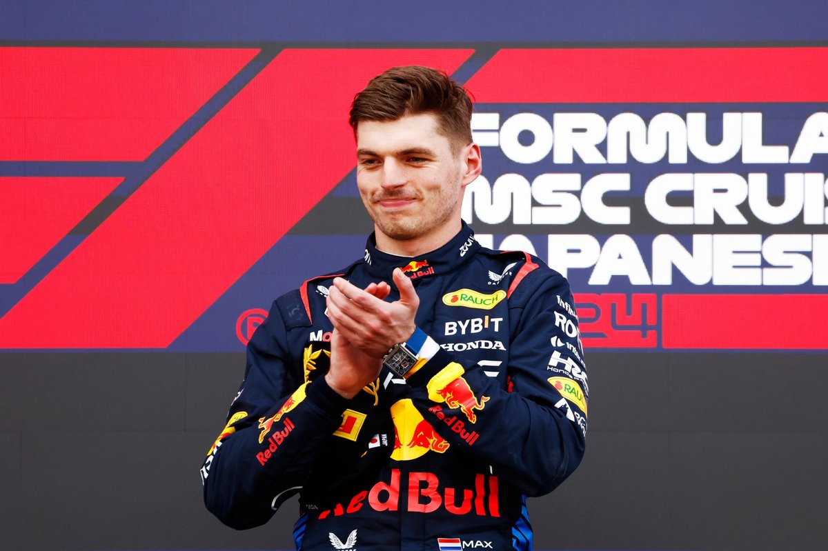 Verstappen Battles Wet Weather for Fourth Place Finish in China F1 Sprint