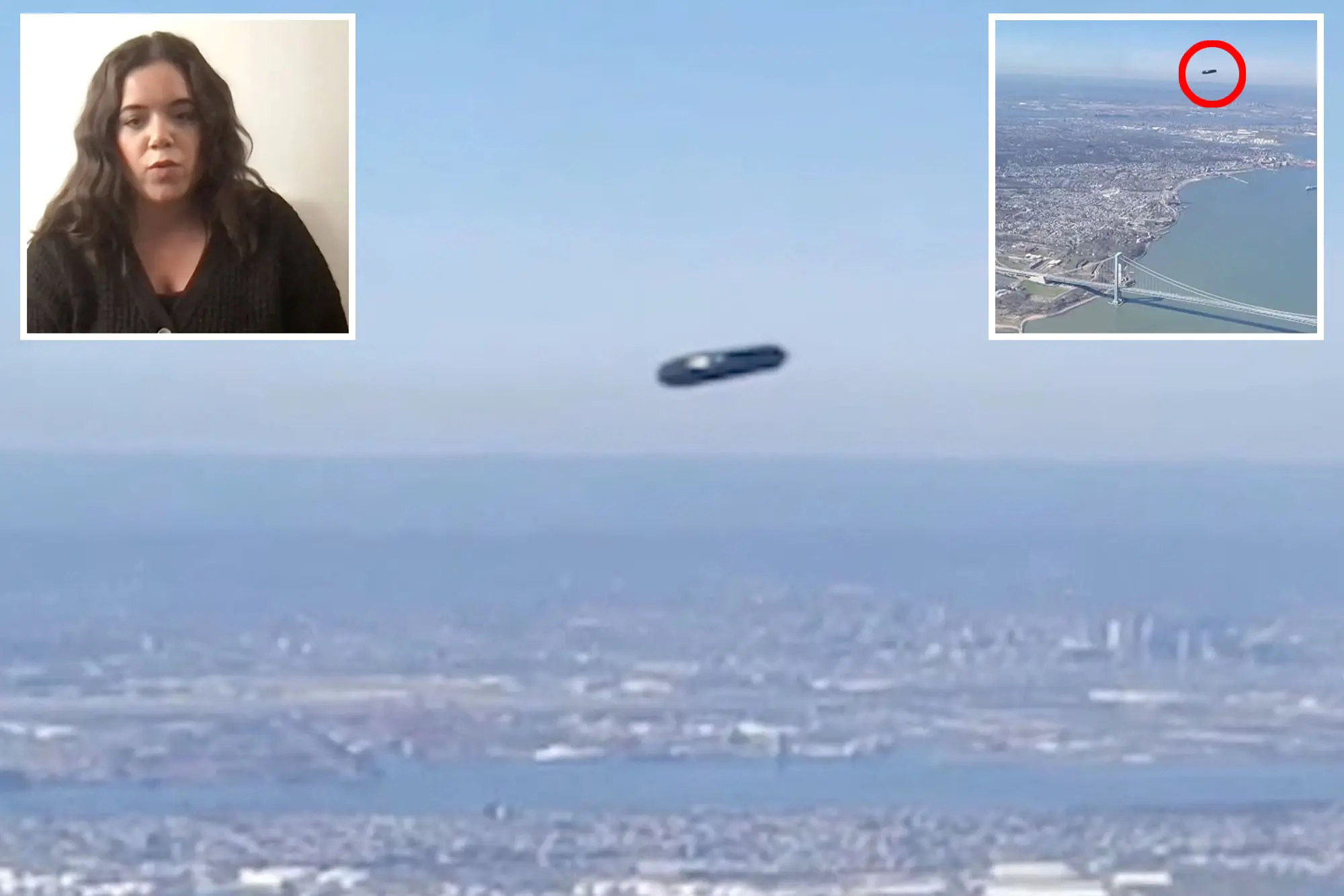 Possible UFO Seen Over LaGuardia Airport