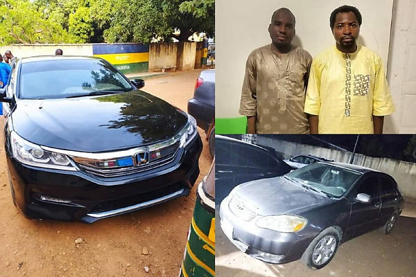 FCT Police Command Arrest Two For Car Theft, Recovers 5 Stolen Vehicles