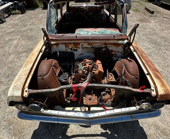 1962 Bel Air Restoration Project on Craigslist DAX Street