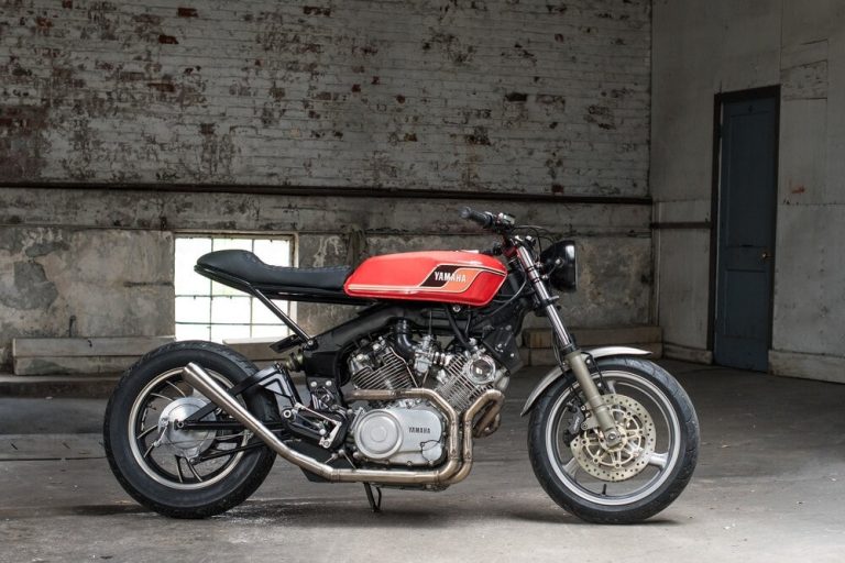 1983 Yamaha Virago Cafe Racer Transformation