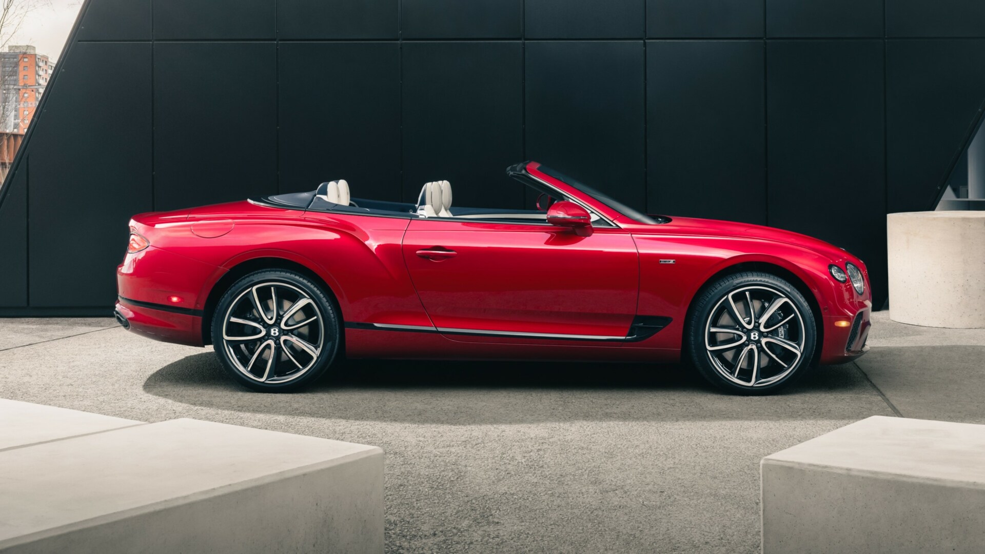 A Bentley Continental GT Convertible Edition 8