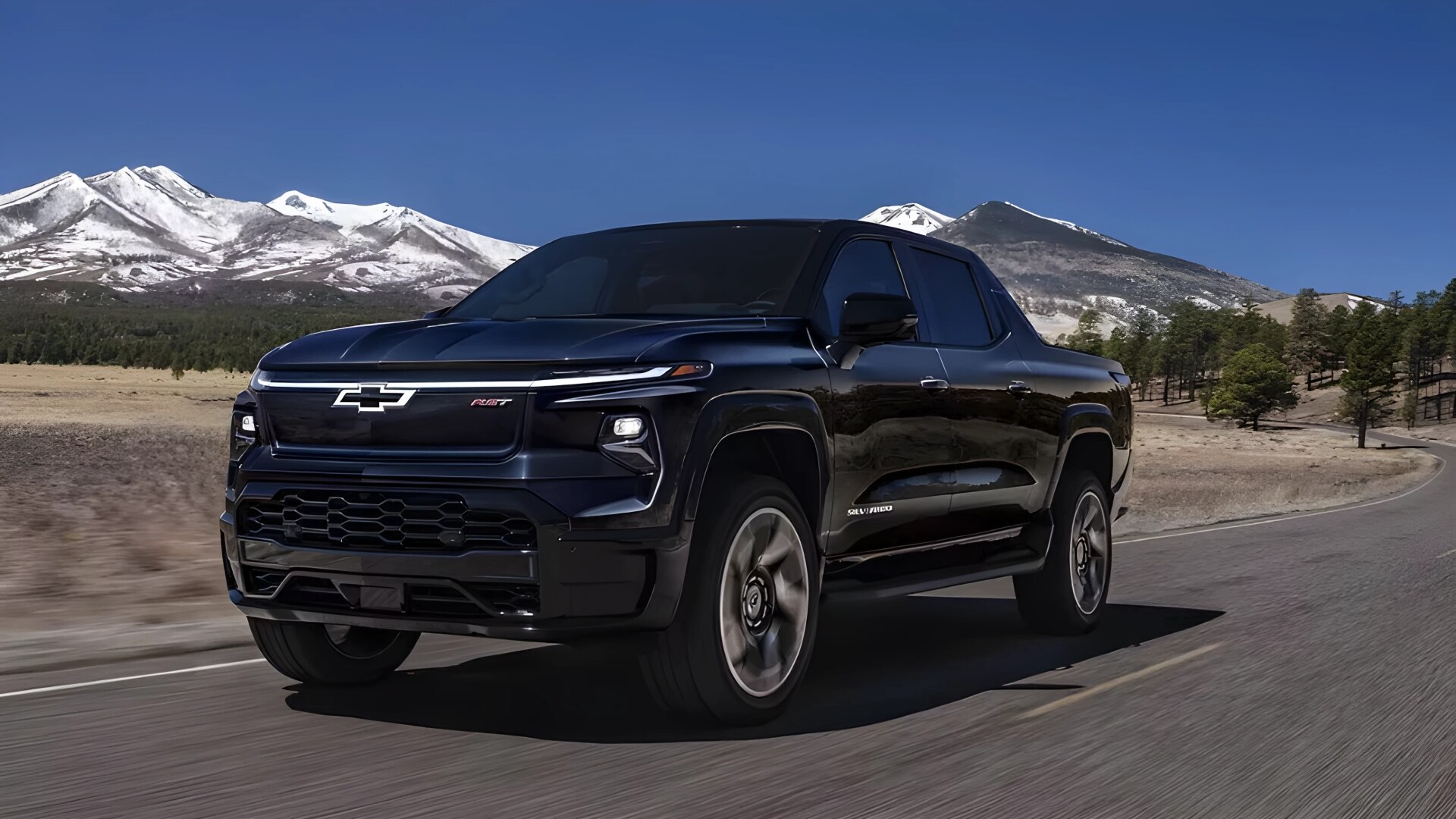 An Electric Chevrolet Silverado