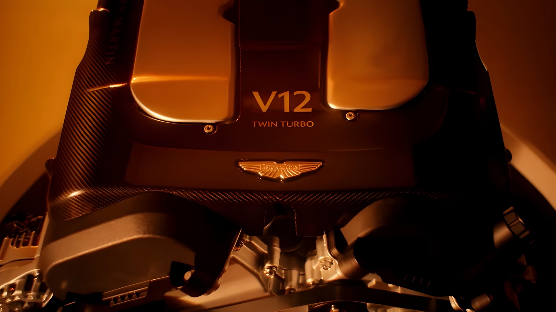 Aston Martin's New V12 Engine (Credits Aston Martin Pressroom)