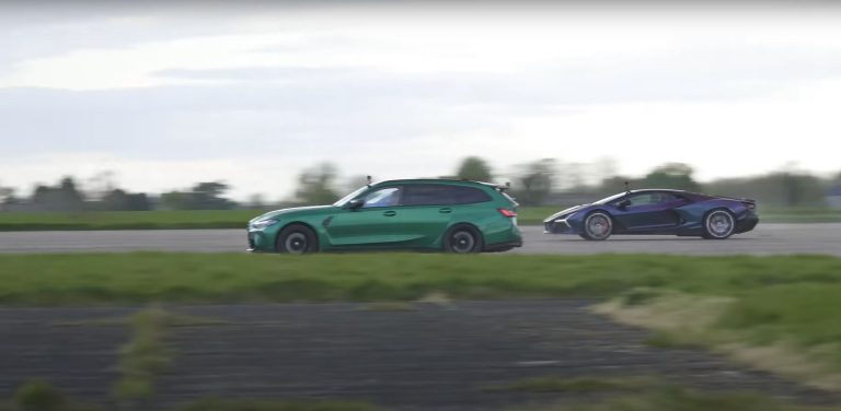 BMW M3 Touring vs. Lamborghini Revuelto