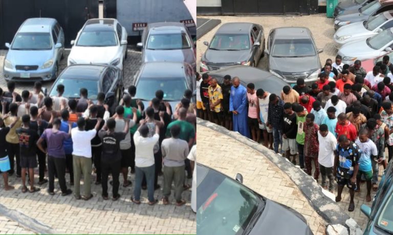 EFCC's operation, based on intel, arrested 64 internet fraud suspects in Osun successfully.