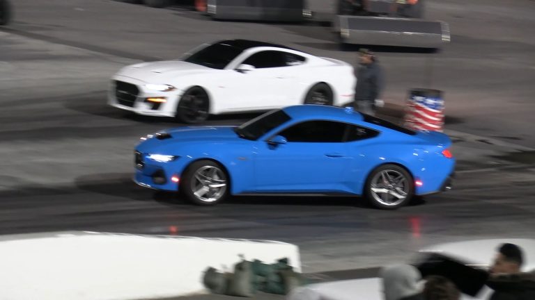 Ford Mustang Celebrates 60th Anniversary with Dragstrip Dominance