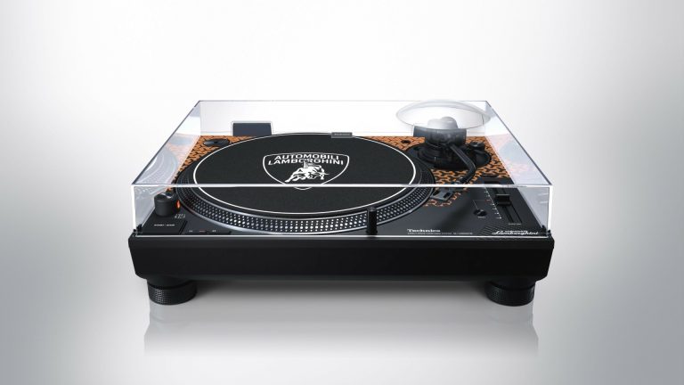 Introducing The SL-1200M7B Elevating The Turntable Experience With Lamborghini