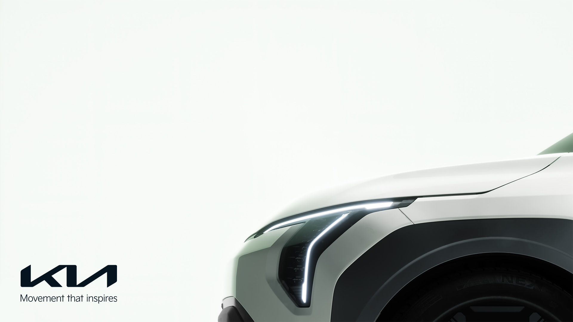 One Of The Teaser Images Released BY Kia Of The Upcoming 2026 Kia EV3 SUV (2 of 3)