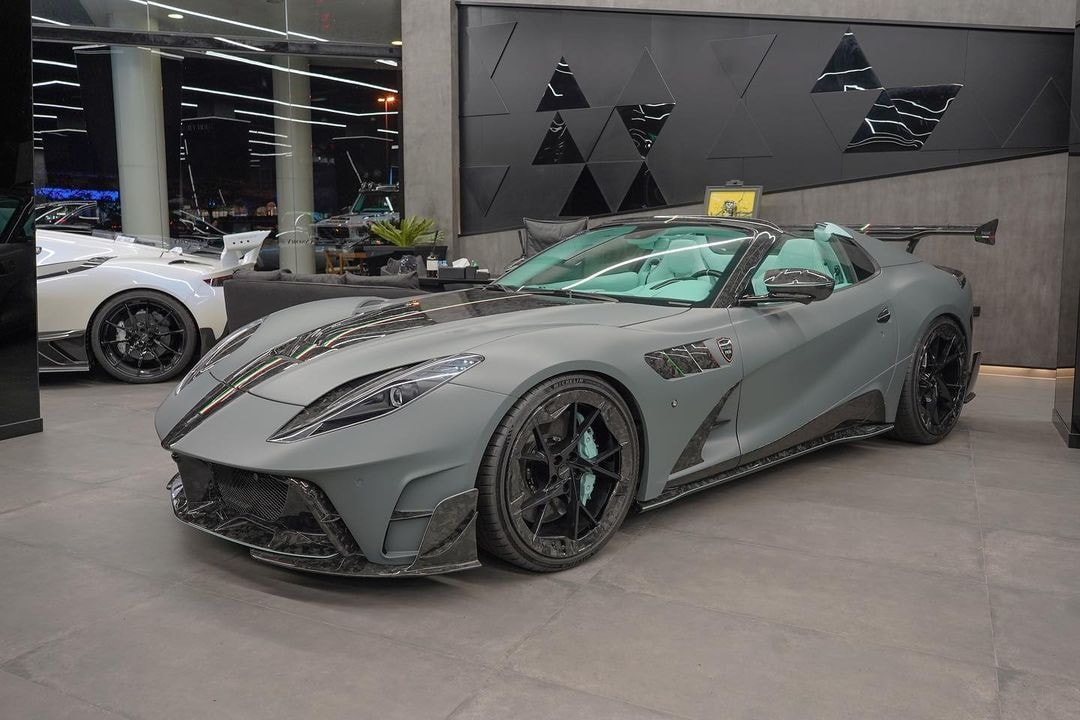 Mansory Transforms Ferrari 812 GTS with Bold Design and Performance Upgrades