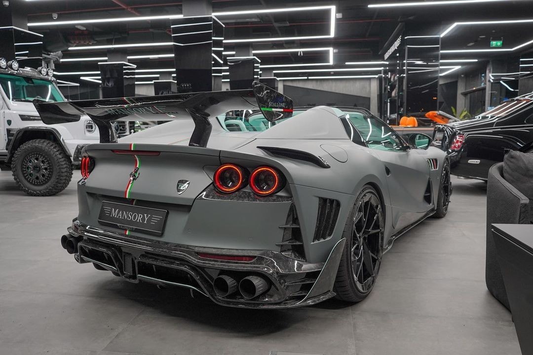 Mansory Transforms Ferrari 812 GTS with Bold Design and Performance Upgrades